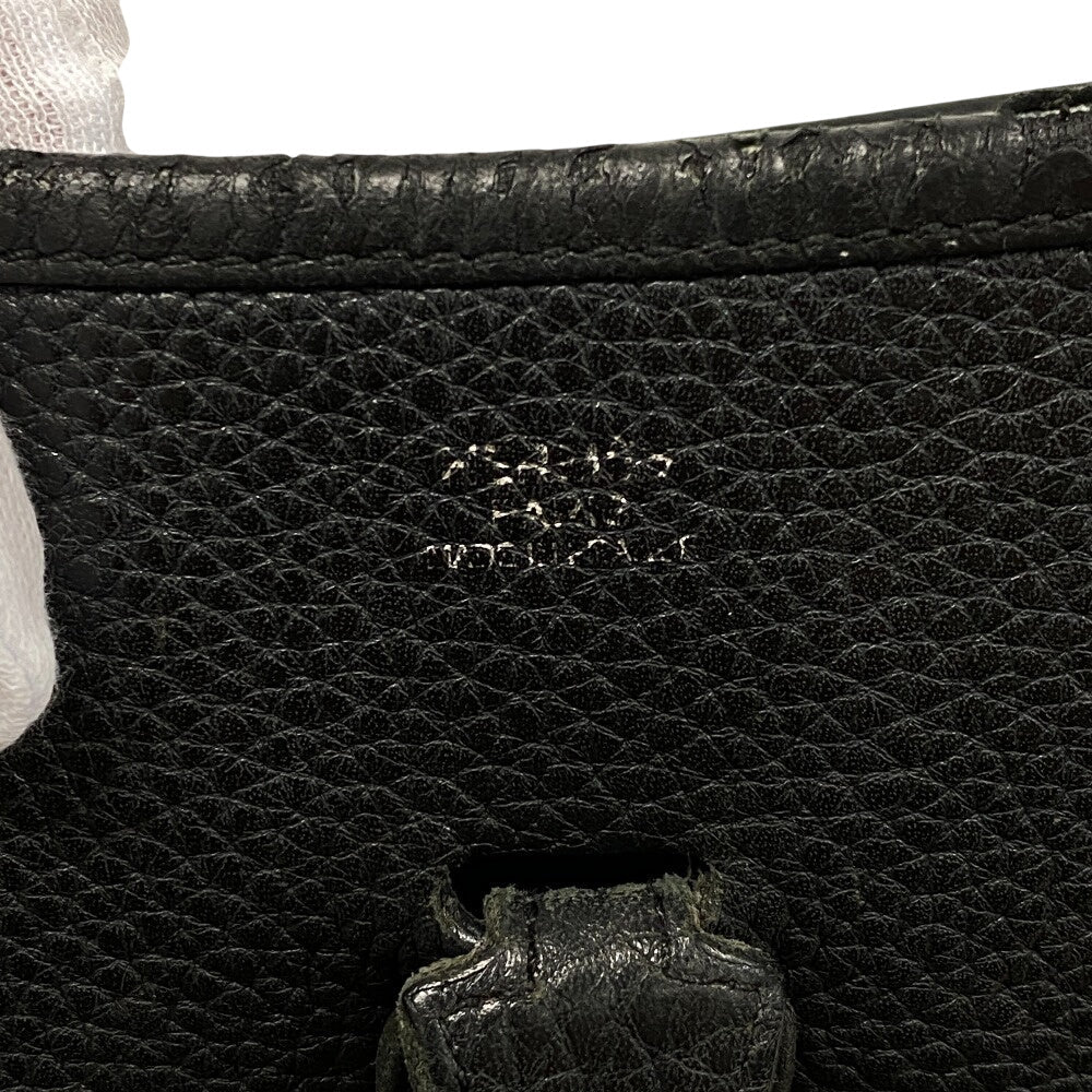 HERMES Shoulder Bag Taurillon Clemence black Taurillon Clemence Evelyn 3 29 PM mens Used