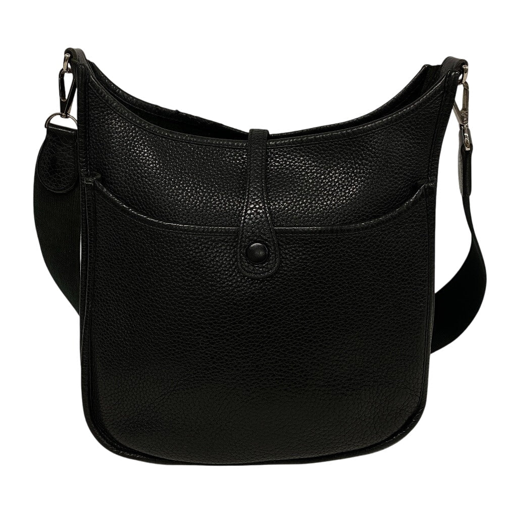 HERMES Shoulder Bag Taurillon Clemence black Taurillon Clemence Evelyn 3 29 PM mens Used