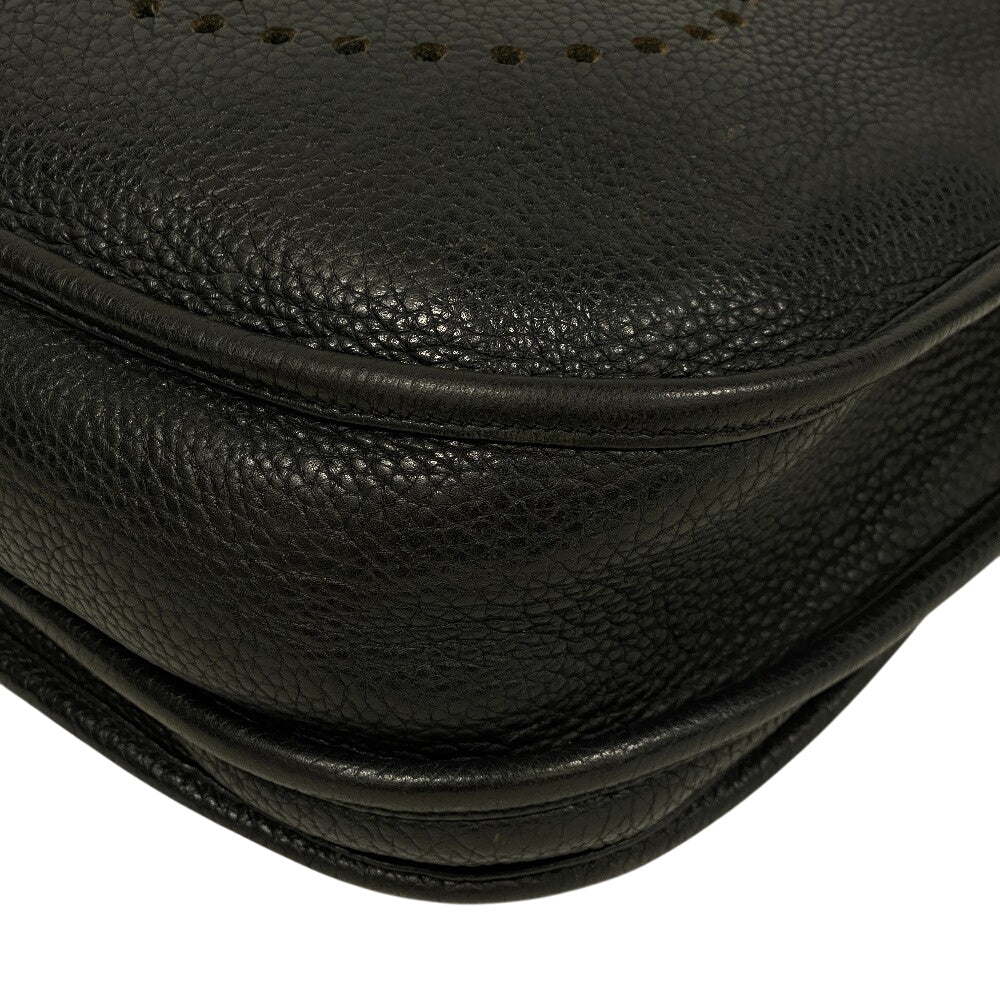 HERMES Shoulder Bag Taurillon Clemence black Taurillon Clemence Evelyn 3 29 PM mens Used