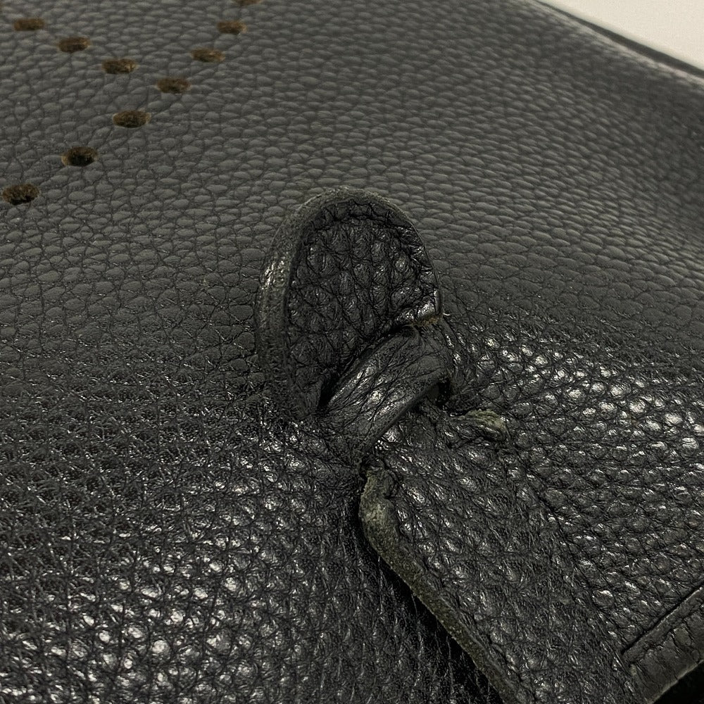 HERMES Shoulder Bag Taurillon Clemence black Taurillon Clemence Evelyn 3 29 PM mens Used