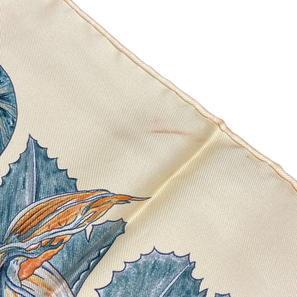 HERMES scarf silk multicolor Carre90 Pumpkin and colocynth Women Used