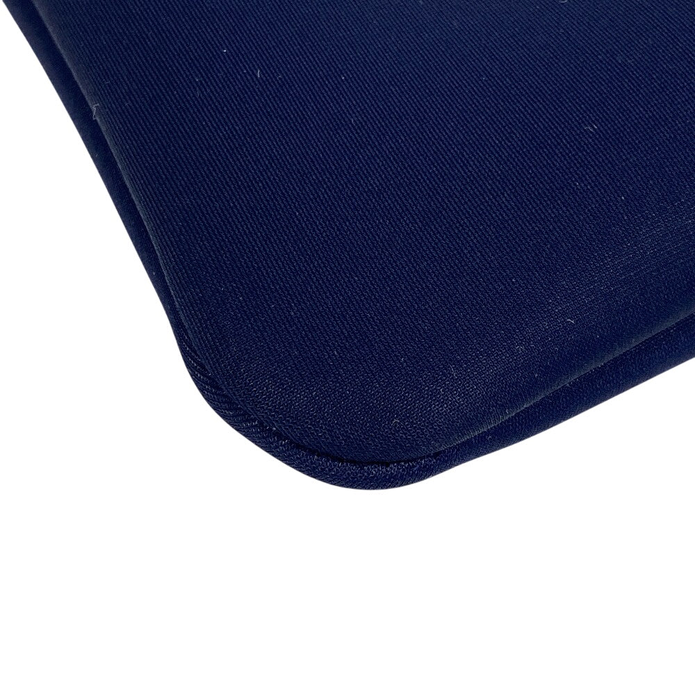 HERMES Pouch Nylon, Polyurethane Navy Truth Neovan PM flat unisex(Unisex) Used