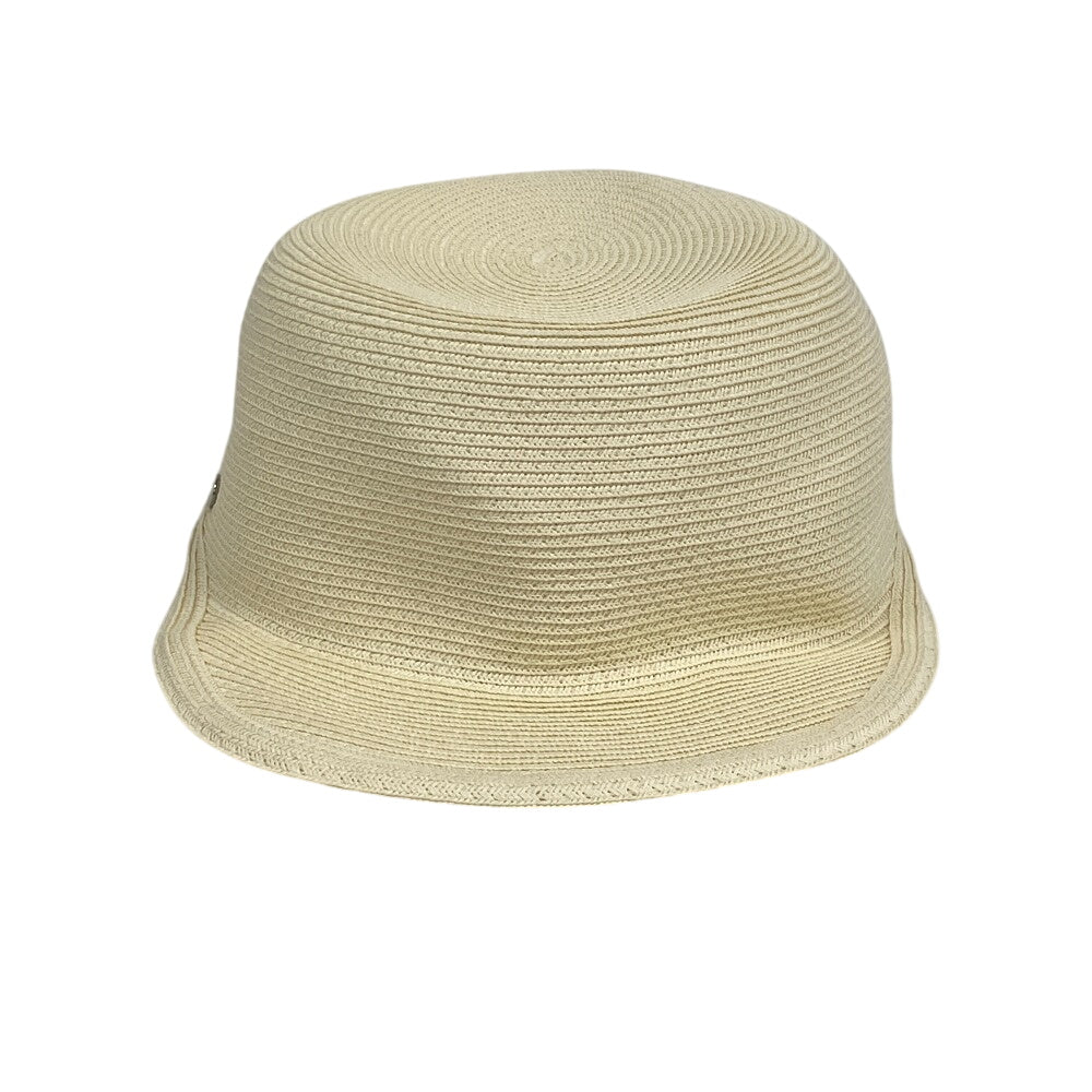 HERMES Casquette paper beige Serie Women 56 Used