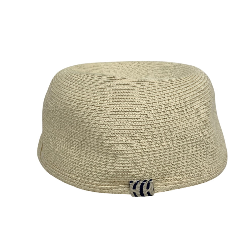HERMES Casquette paper beige Serie Women 56 Used