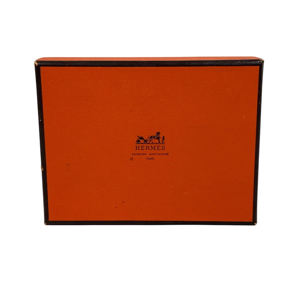 HERMES Card Case Epsom black Made in 2018 Petite Horizontal mens Used