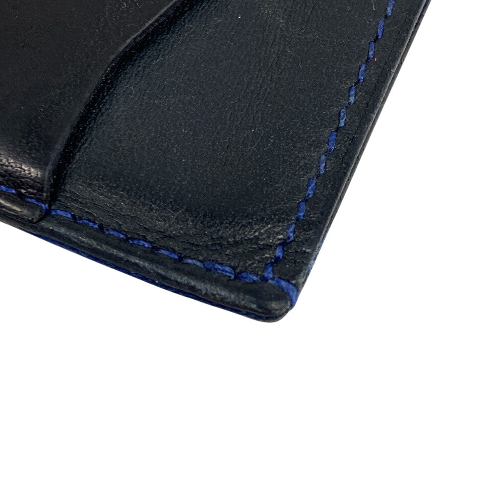 HERMES Card Case Epsom black Made in 2018 Petite Horizontal mens Used