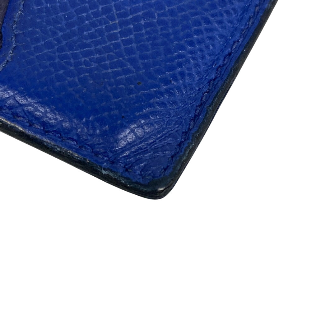 HERMES Card Case Epsom black Made in 2018 Petite Horizontal mens Used