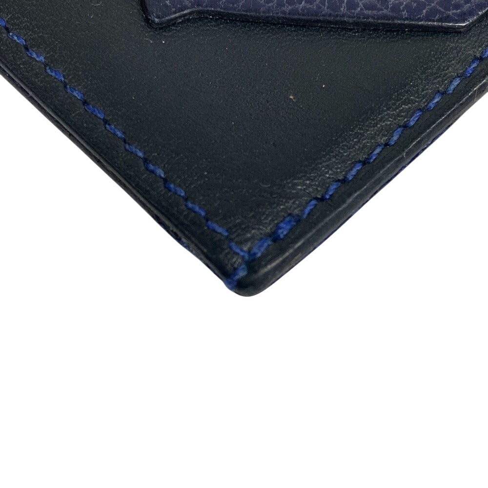 HERMES Card Case Epsom black Made in 2018 Petite Horizontal mens Used