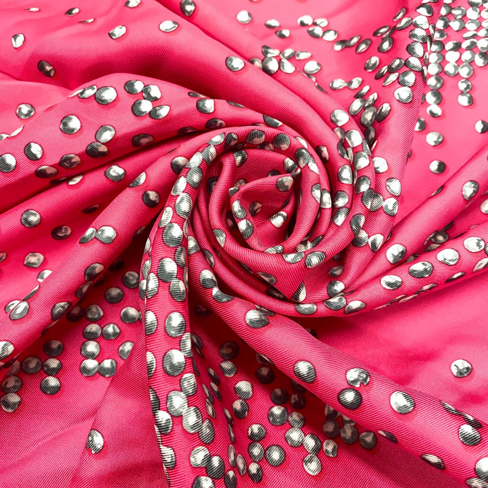 HERMES scarf silk pink Carre90 Cheval de Legende: Legendary Horse Women Used