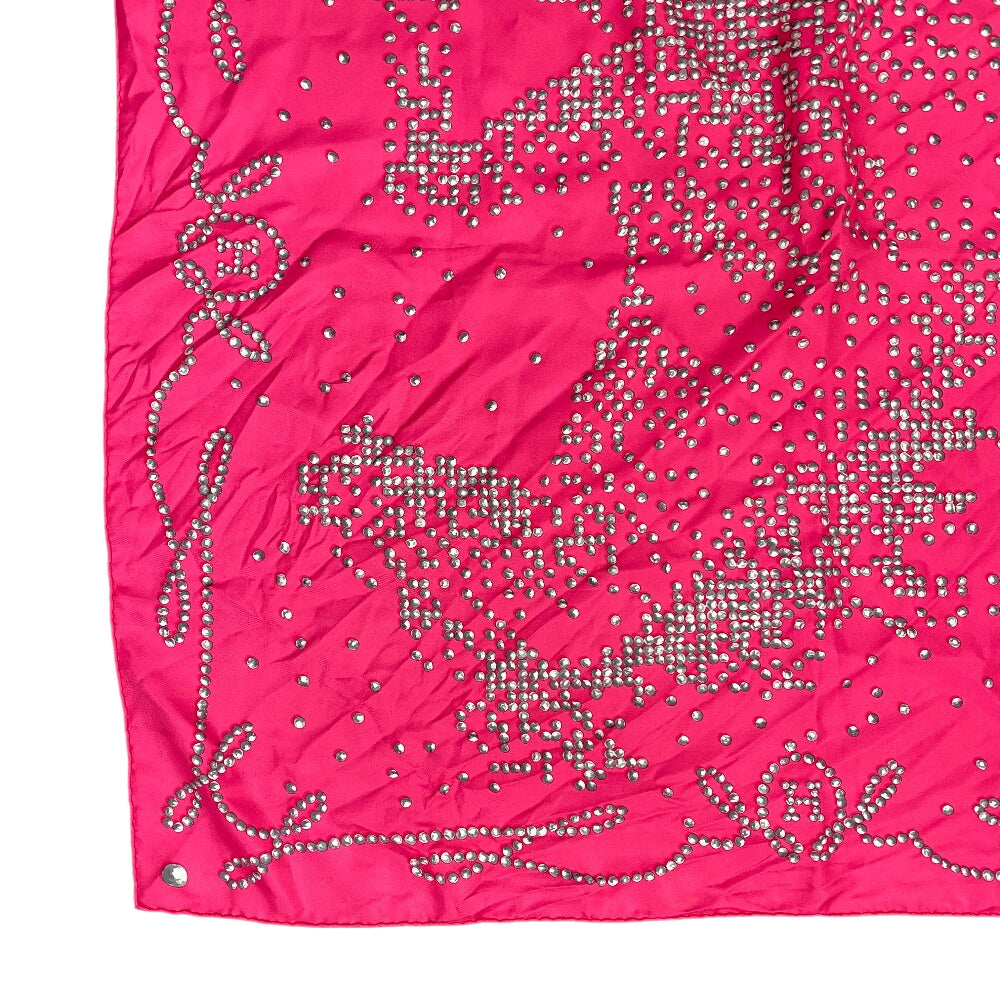 HERMES scarf silk pink Carre90 Cheval de Legende: Legendary Horse Women Used