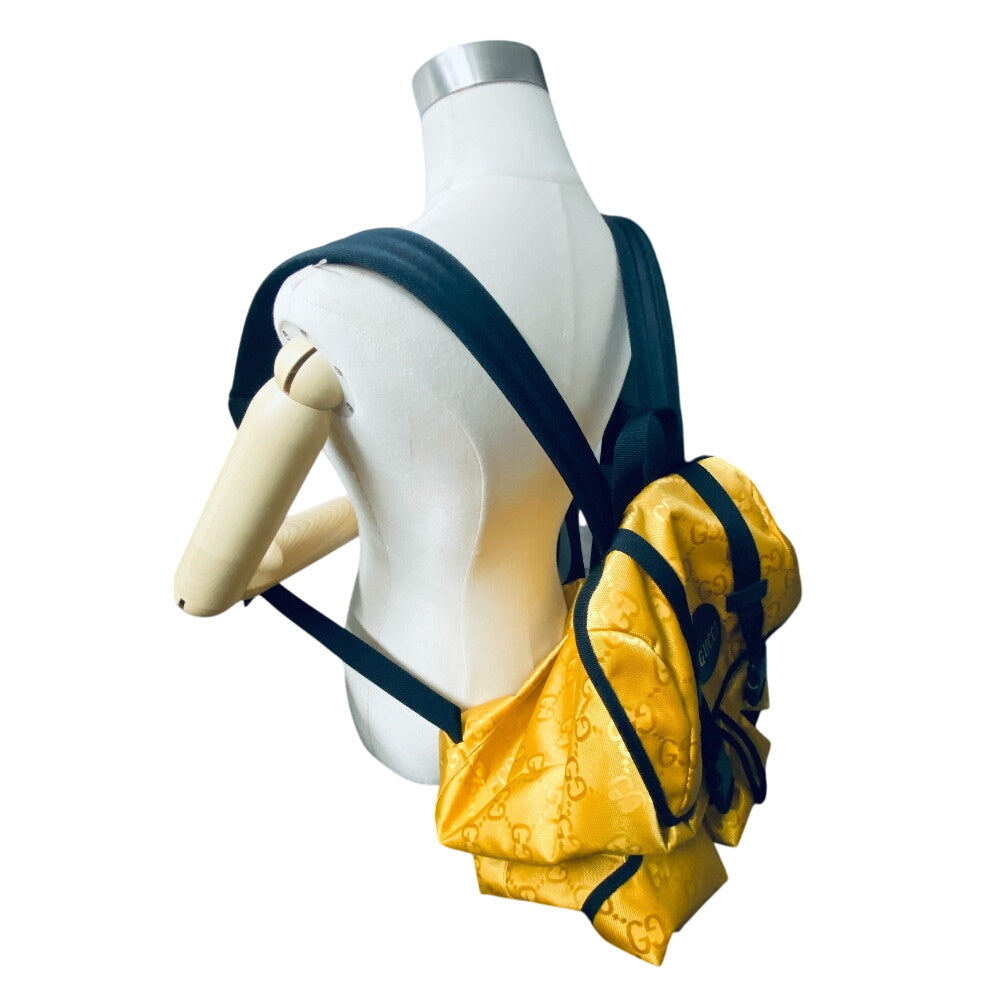 GUCCI Backpack 626160 Nylon yellow Off the grid Women(Unisex) Used
