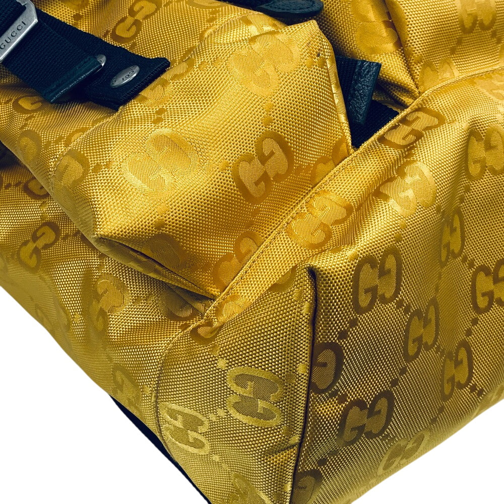 GUCCI Backpack 626160 Nylon yellow Off the grid Women(Unisex) Used