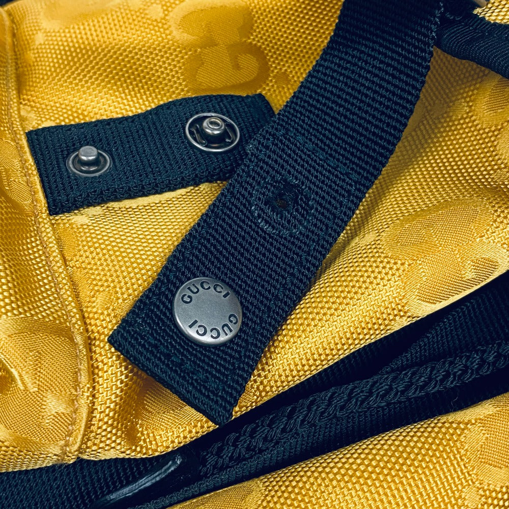 GUCCI Backpack 626160 Nylon yellow Off the grid Women(Unisex) Used
