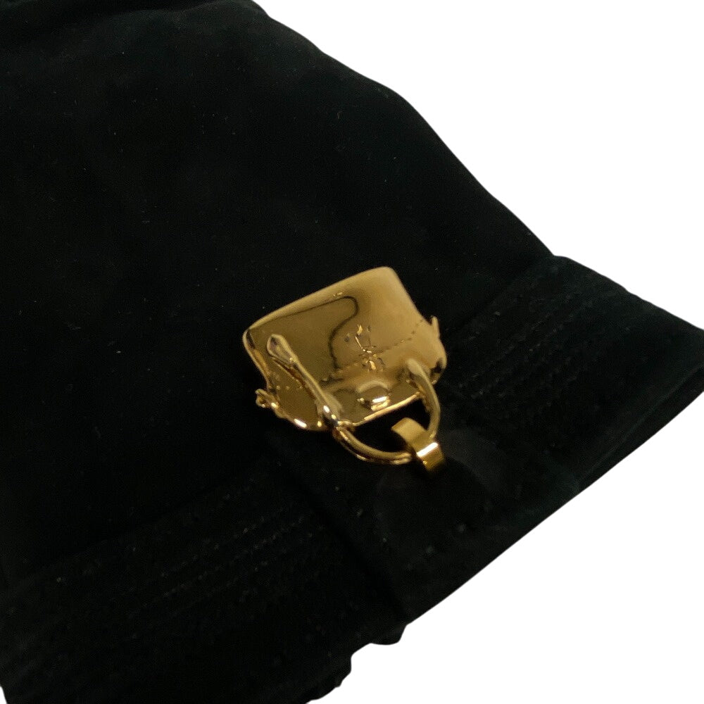 HERMES gloves Suede black Bolide Jige 8