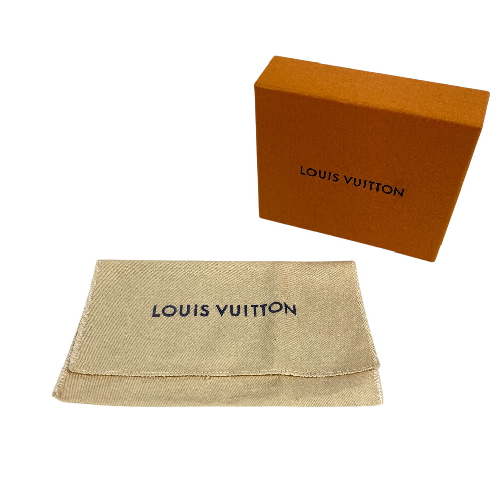 LOUIS VUITTON Coin case M11412 Monogram Ann Platt yellow Card Case Monogram Ann Platt Porte Cartes Romy(Unisex) Used
