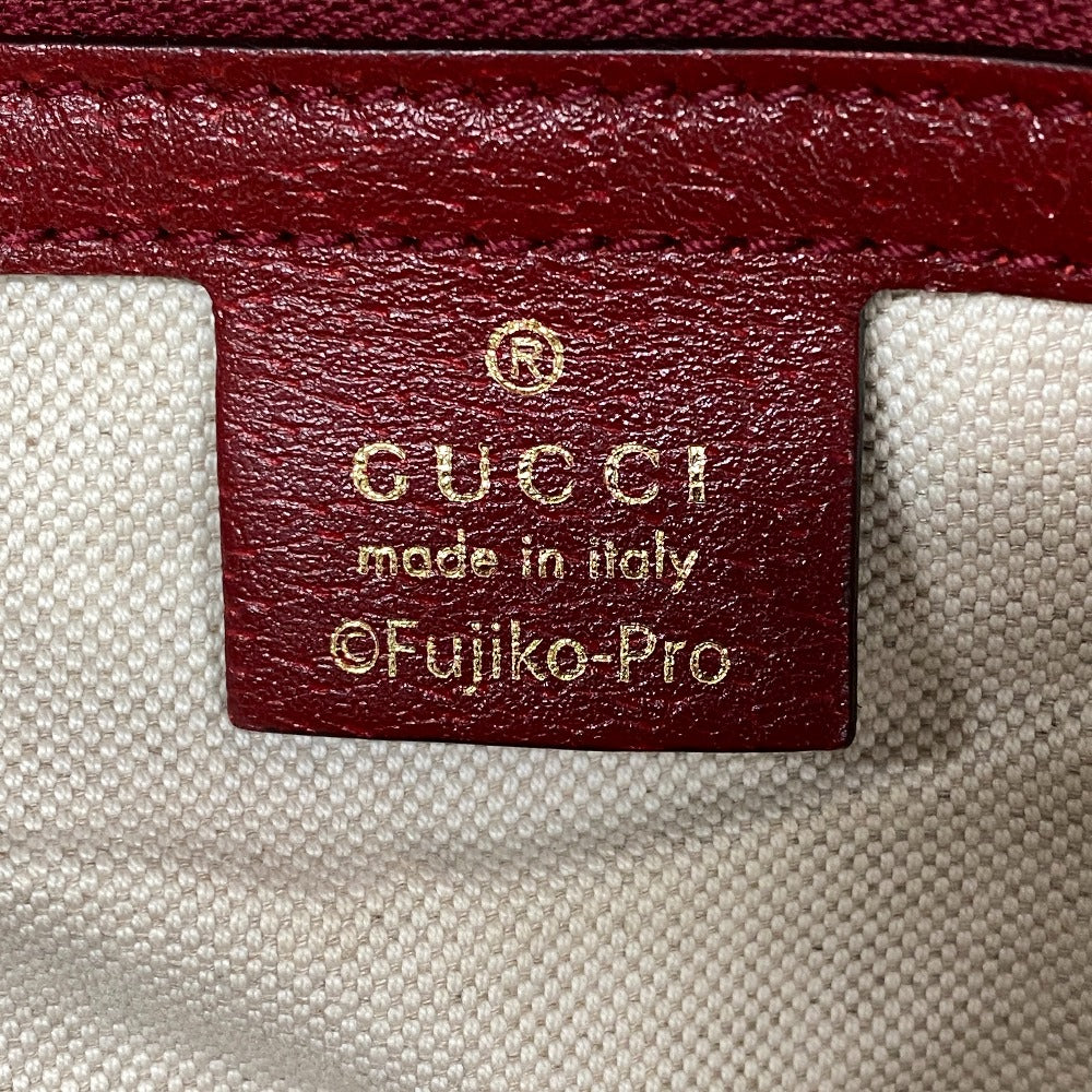 GUCCI Backpack 647816 PVC, Leather beige Mini GG Supreme Women Used