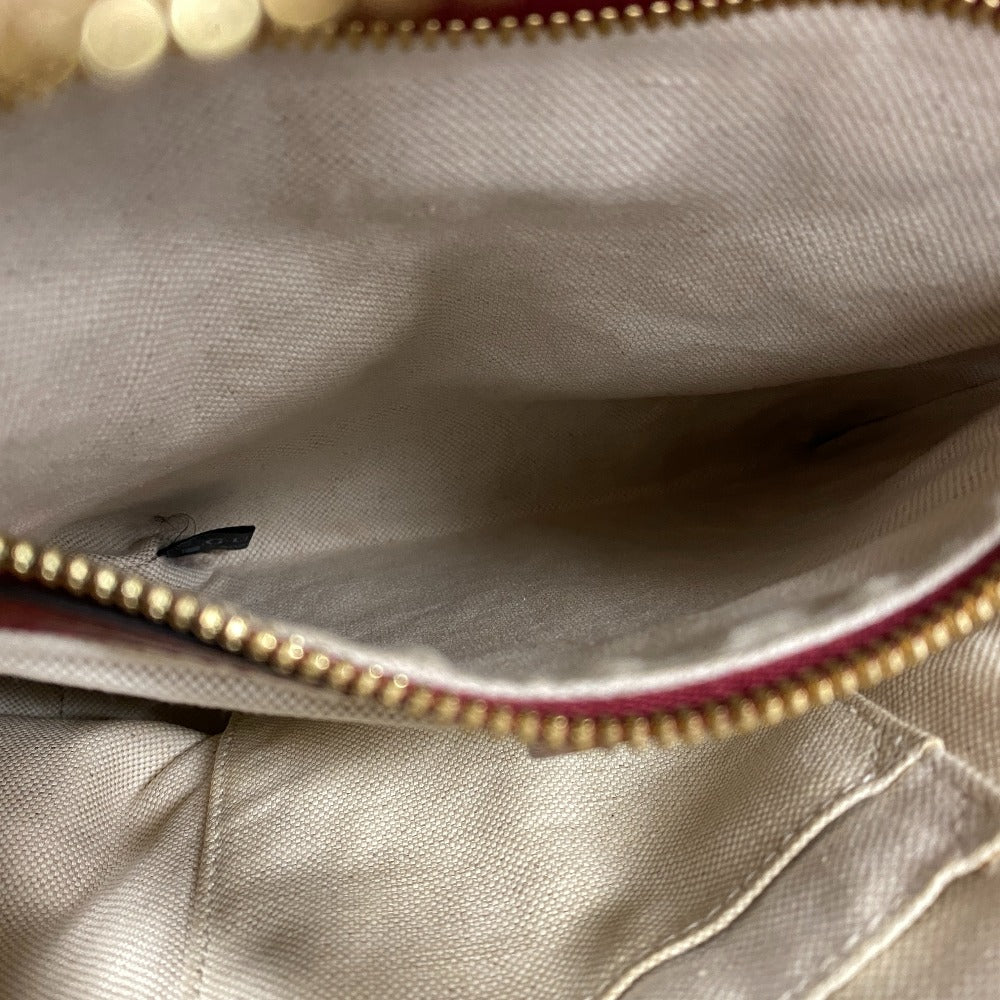 GUCCI Backpack 647816 PVC, Leather beige Mini GG Supreme Women Used