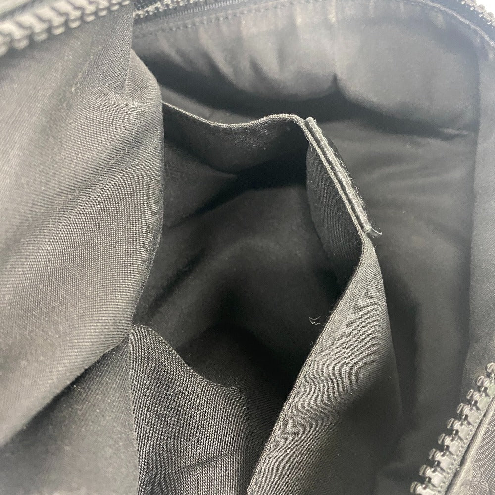 GUCCI Sling bag Nylon, Leather black GG nylon unisex(Unisex) Used