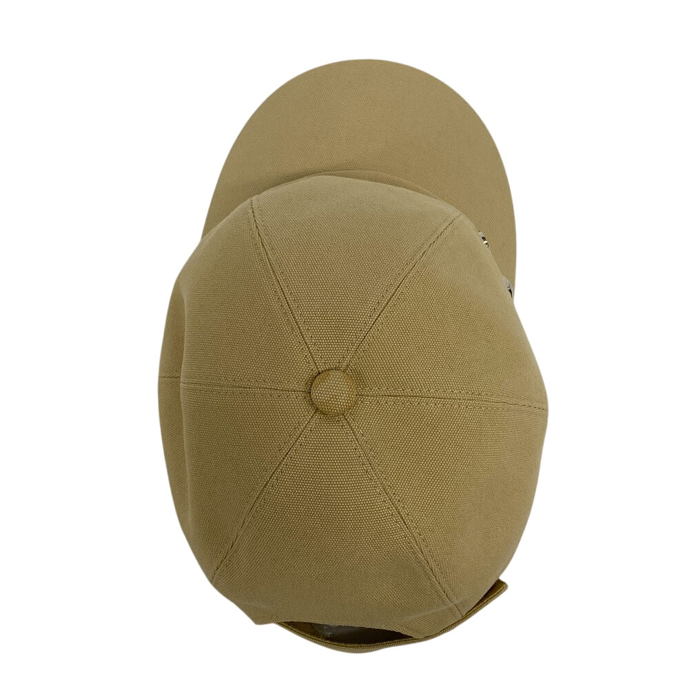 HERMES cap cotton beige Serena Seashell unisex(Unisex) 58 Used