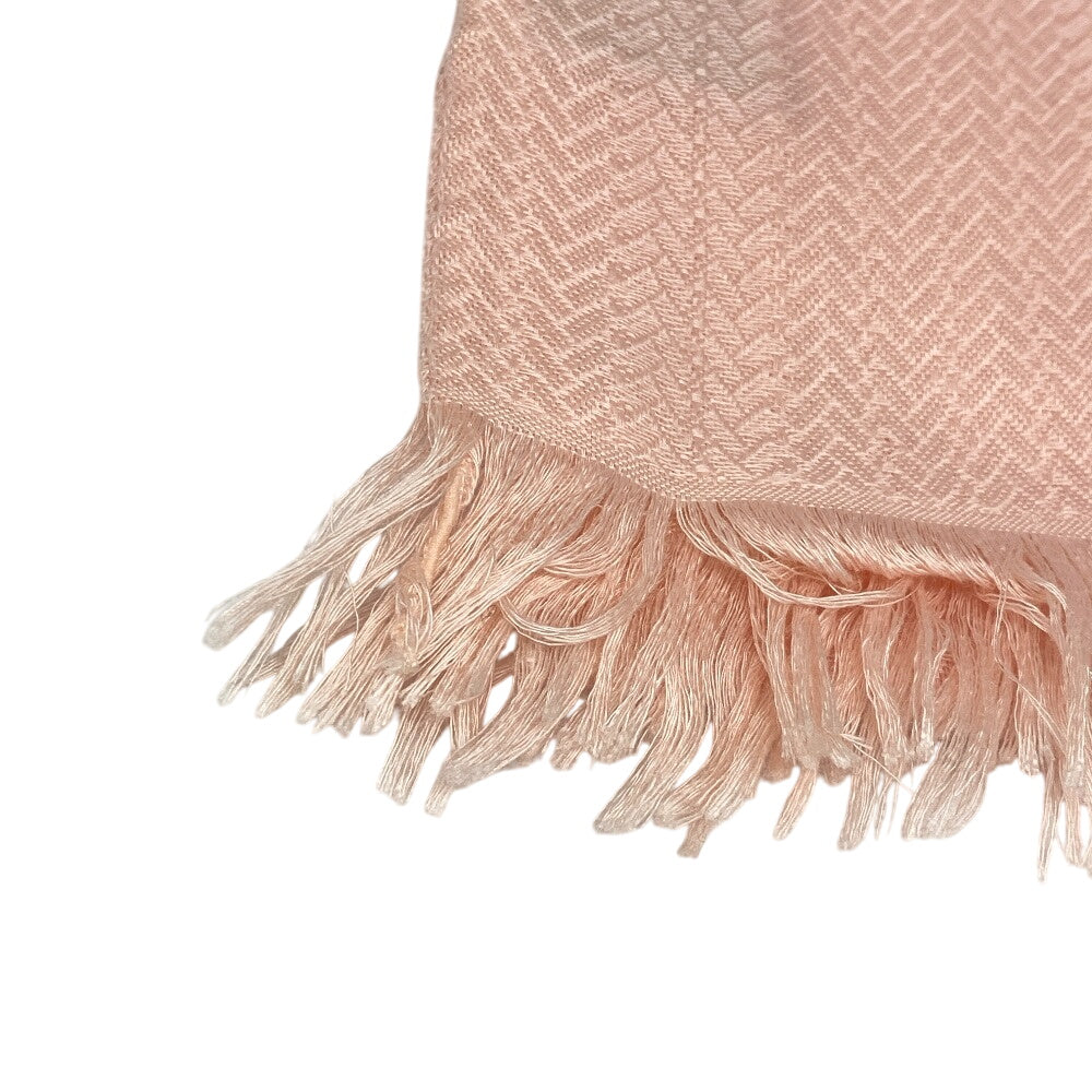 HERMES Stall Cashmere, Silk pink Bookplate New Libris Women Used