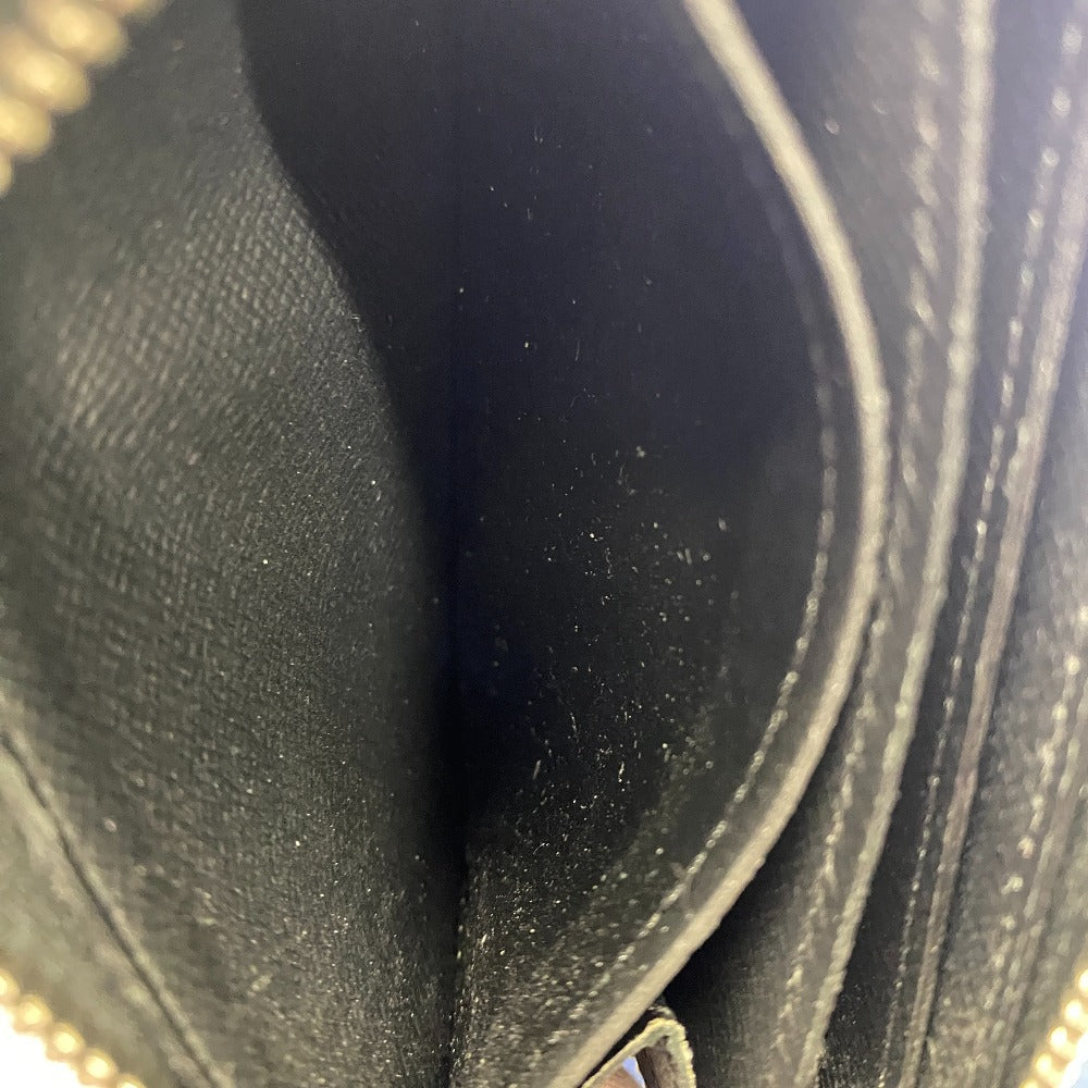 LOUIS VUITTON Coin case M30511 Noir Taiga Zip around purse mens Used