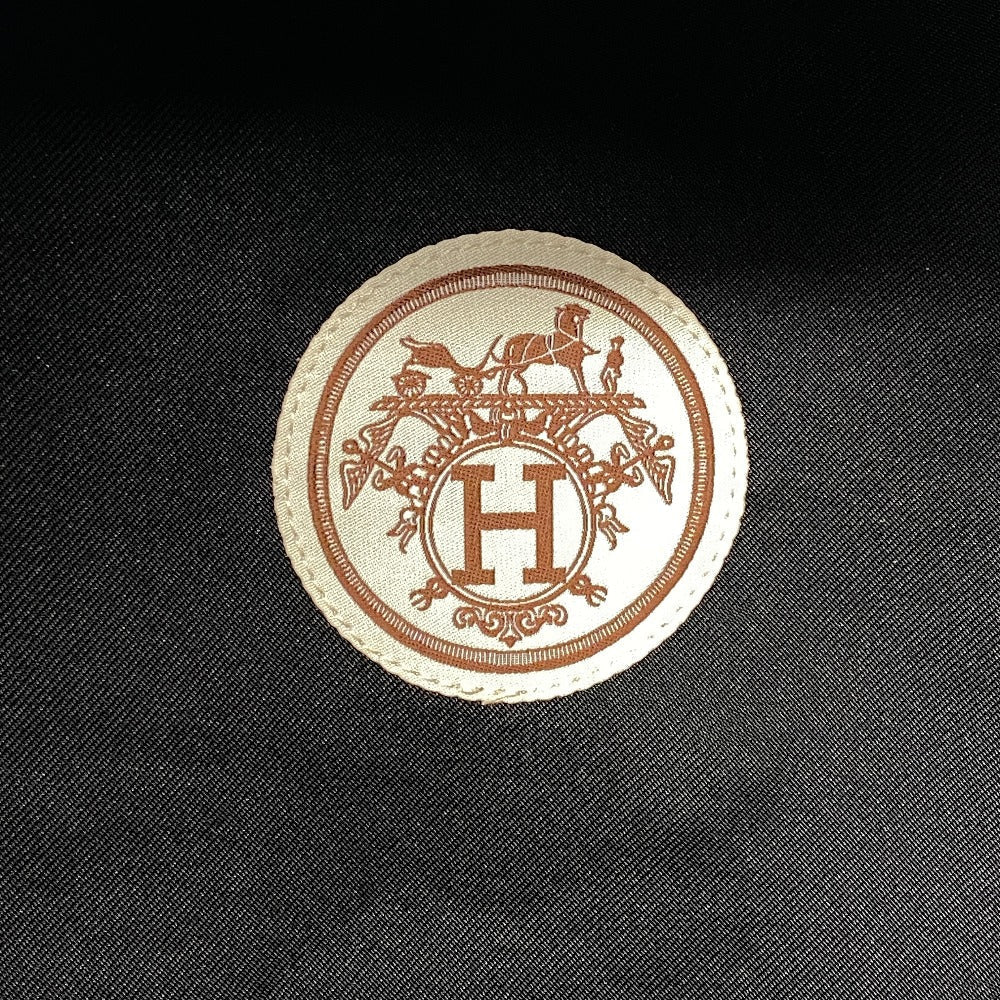 HERMES beret cashmere gray Charbon Saint Honoré 58