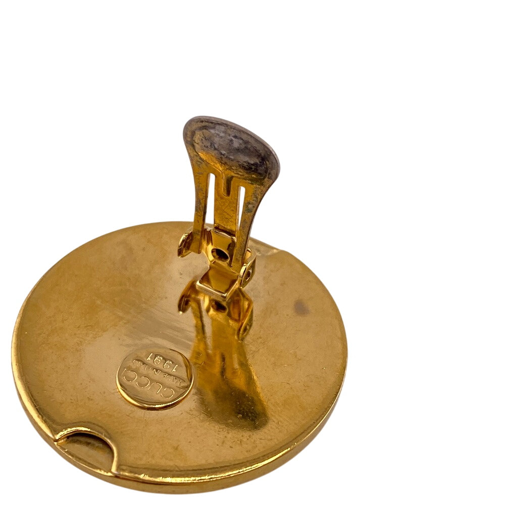 GUCCI Earring Gold Plated gold Women Used