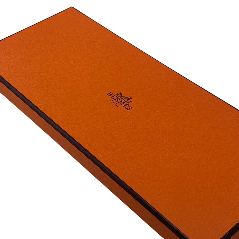HERMES charm leather Red Paddock schbar