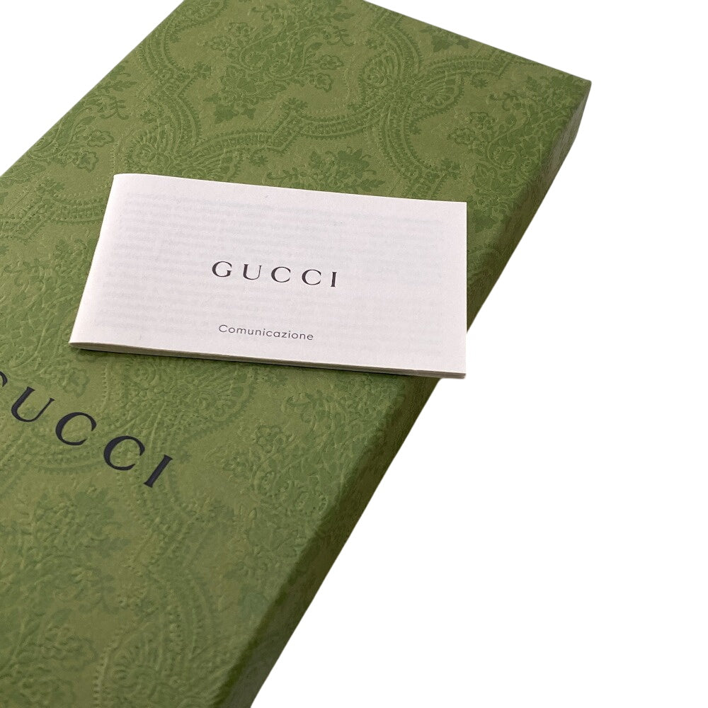GUCCI Long Wallet Purse 456117 Calfskin Dusty Pink Zip Around GG Marmont GG Supreme Women Used
