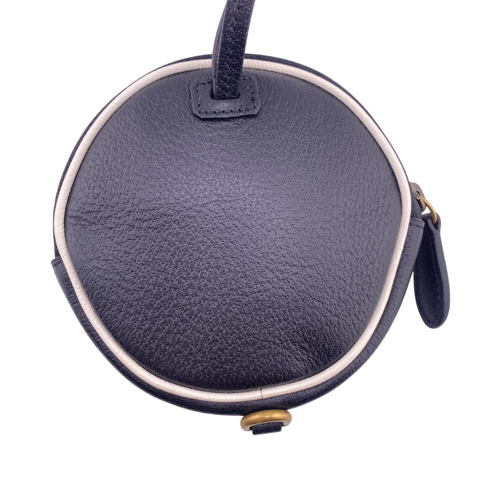 GUCCI Coin case 721903 leather black Adidas Collaboration Card Case Trefoil Leather Shoulder Pouch Women(Unisex) Used