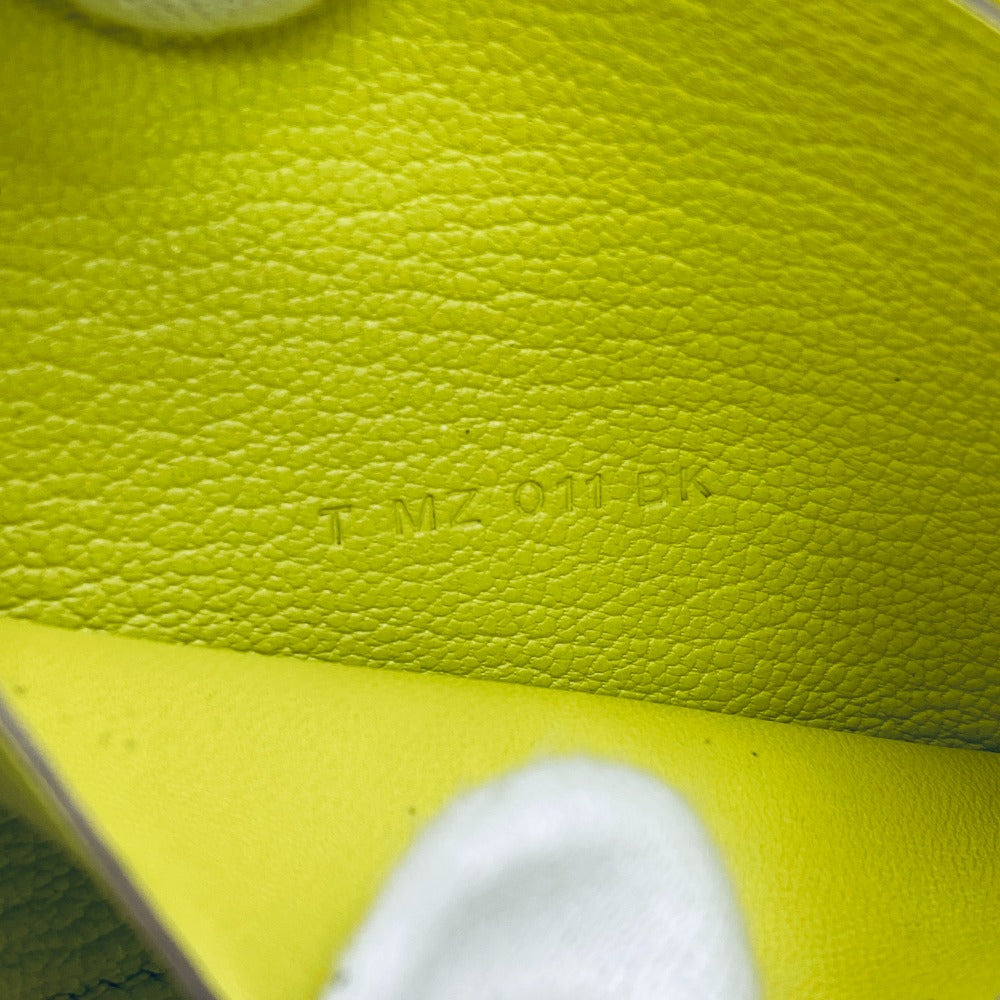HERMES Card Case Chevre Misol yellow Baan Women(Unisex) Used