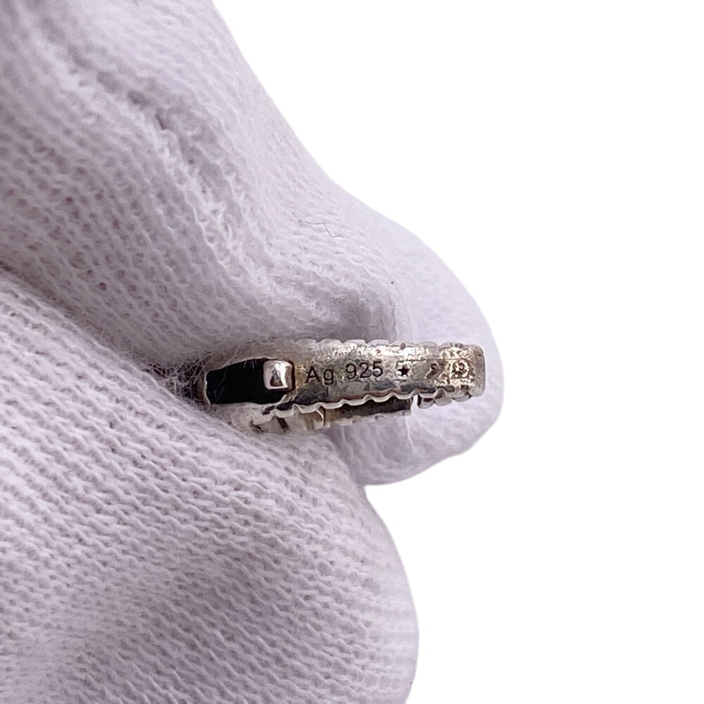 GUCCI bracelet Silver925 Silver Arabesque Interlocking G mens Used