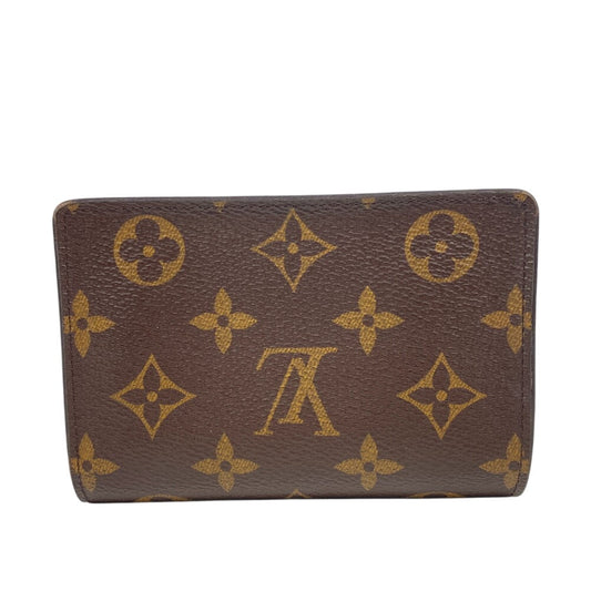 LOUIS VUITTON Bifold Wallet M69432 leather Brown Portefeuille Monogram reverse Juliet Women Used