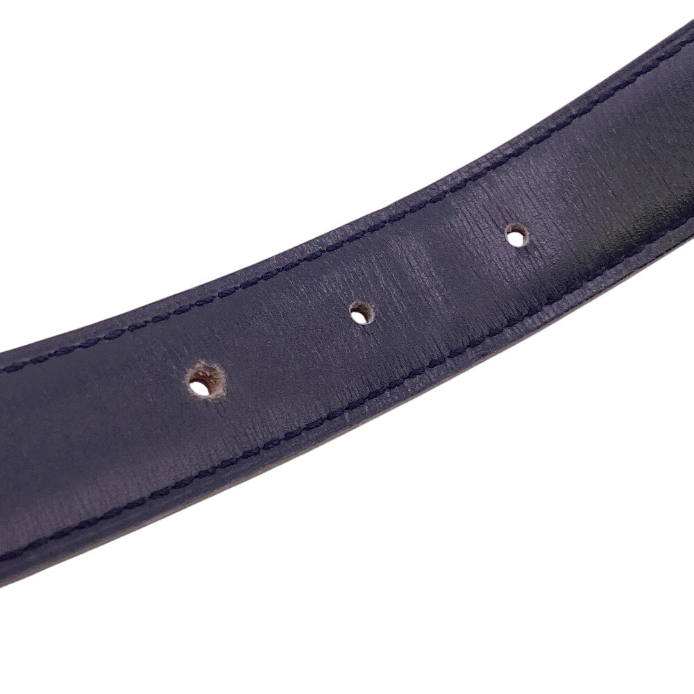 HERMES belt leather Brown 1 Mini Constance H Belt Women Used