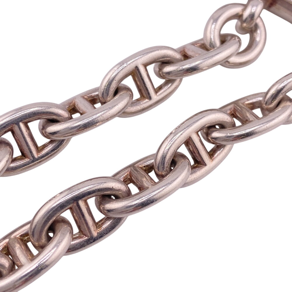HERMES bracelet Silver925 Silver 15 frames Chene DunkleMM(Unisex) Used