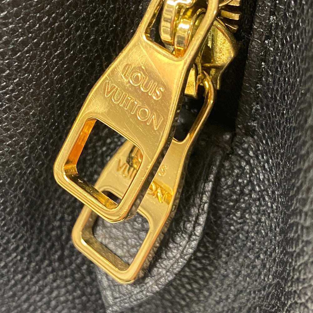 LOUIS VUITTON Handbag M41069 leather black Monogram Ann Platt Montaigne GM Women(Unisex) Used