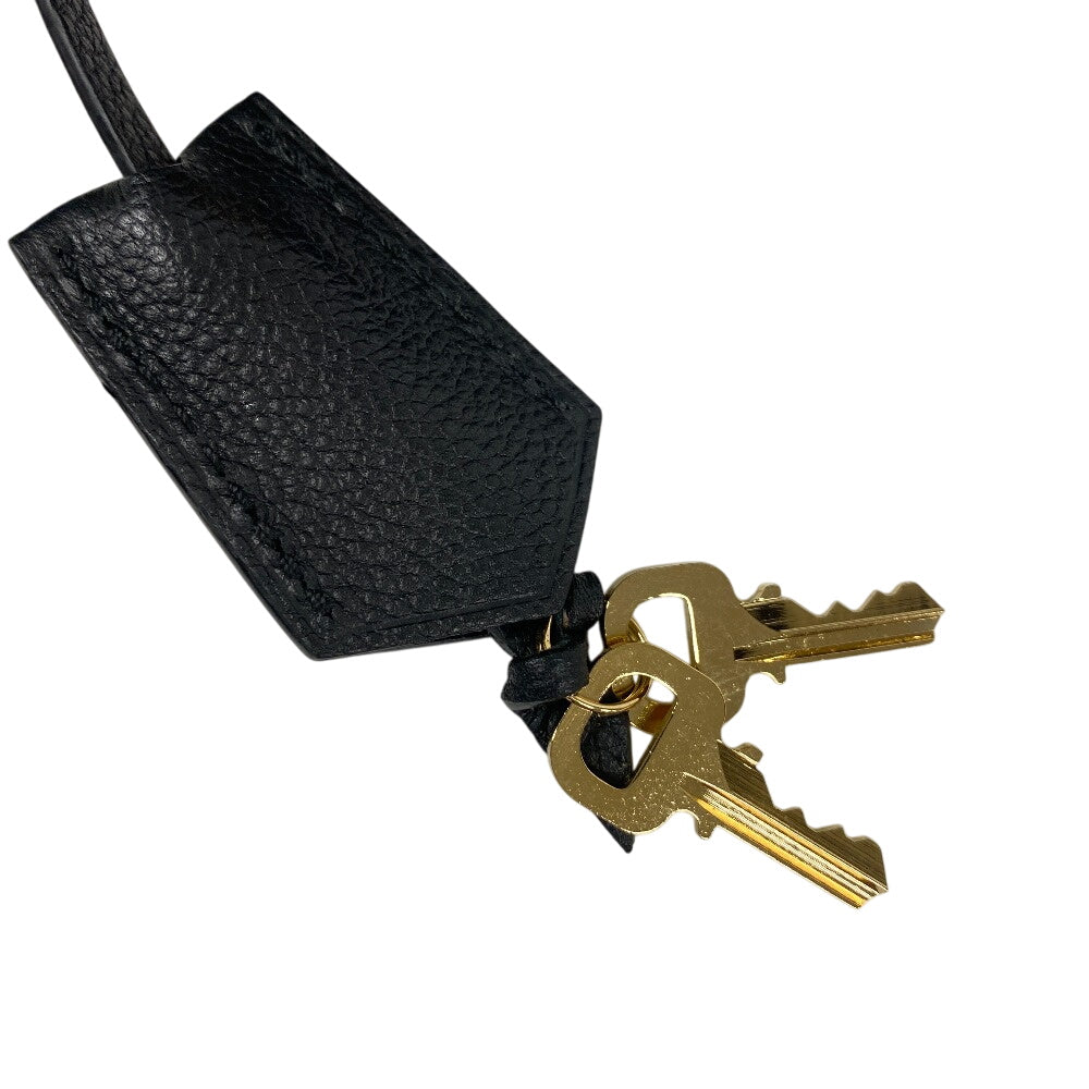 LOUIS VUITTON Handbag M41069 leather black Monogram Ann Platt Montaigne GM Women(Unisex) Used