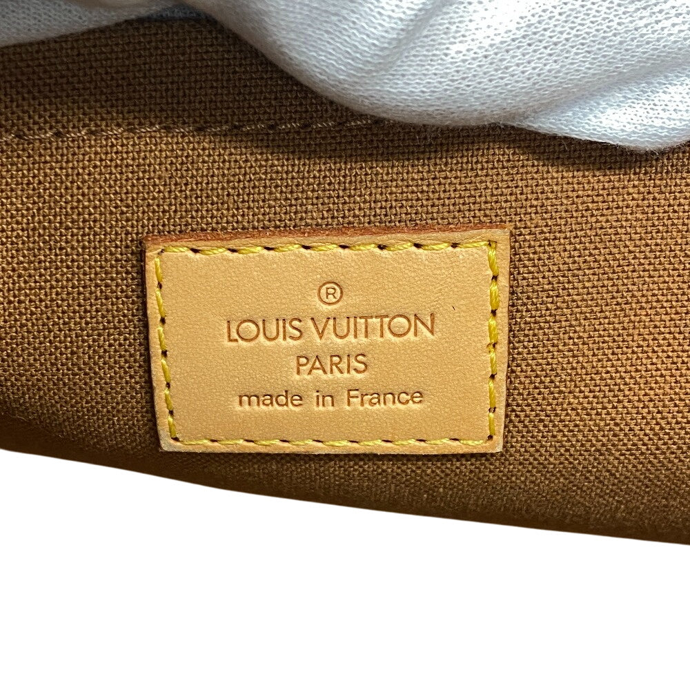 LOUIS VUITTON Handbag M40009 leather Brown Monogram Popan cool Women Used
