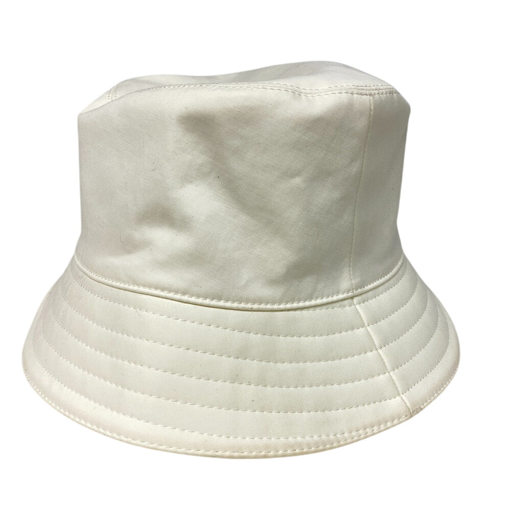 HERMES hat Cotton, Polyurethane white Harper Emile 59