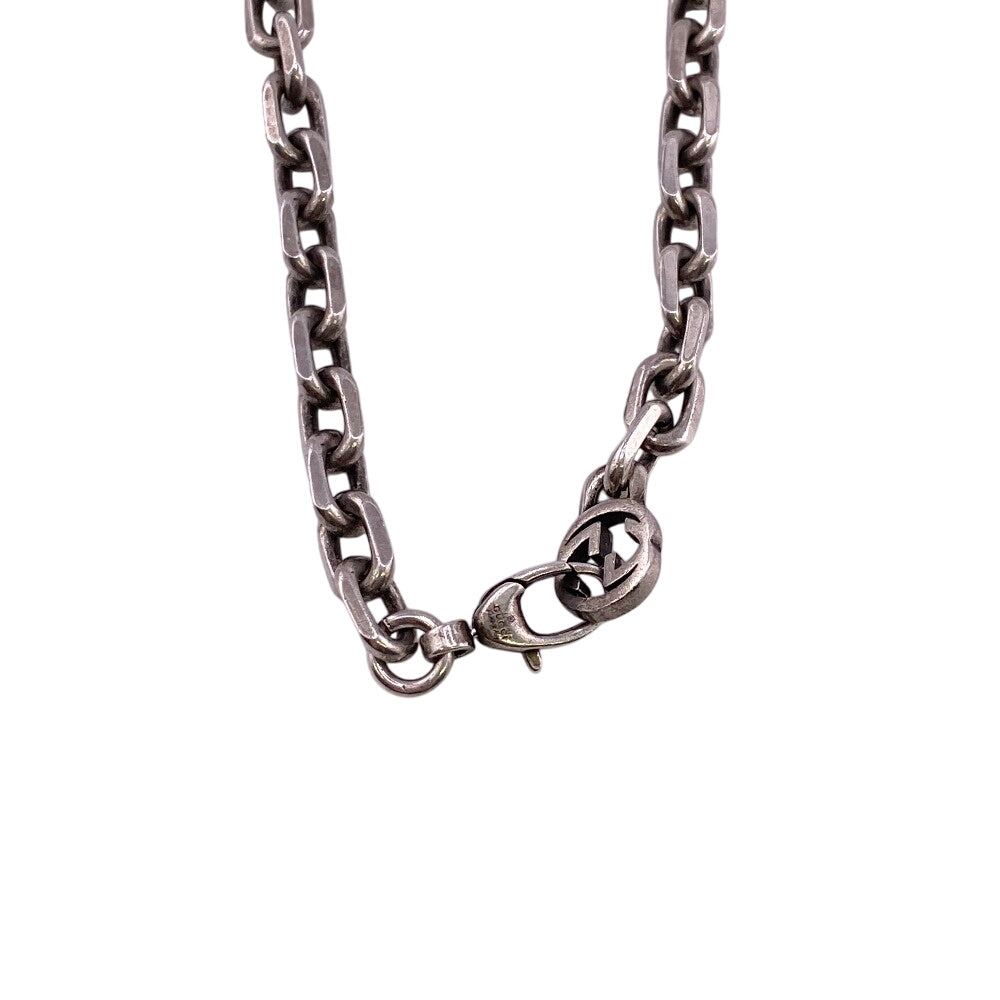 GUCCI Necklace Silver925 Silver Interlocking G