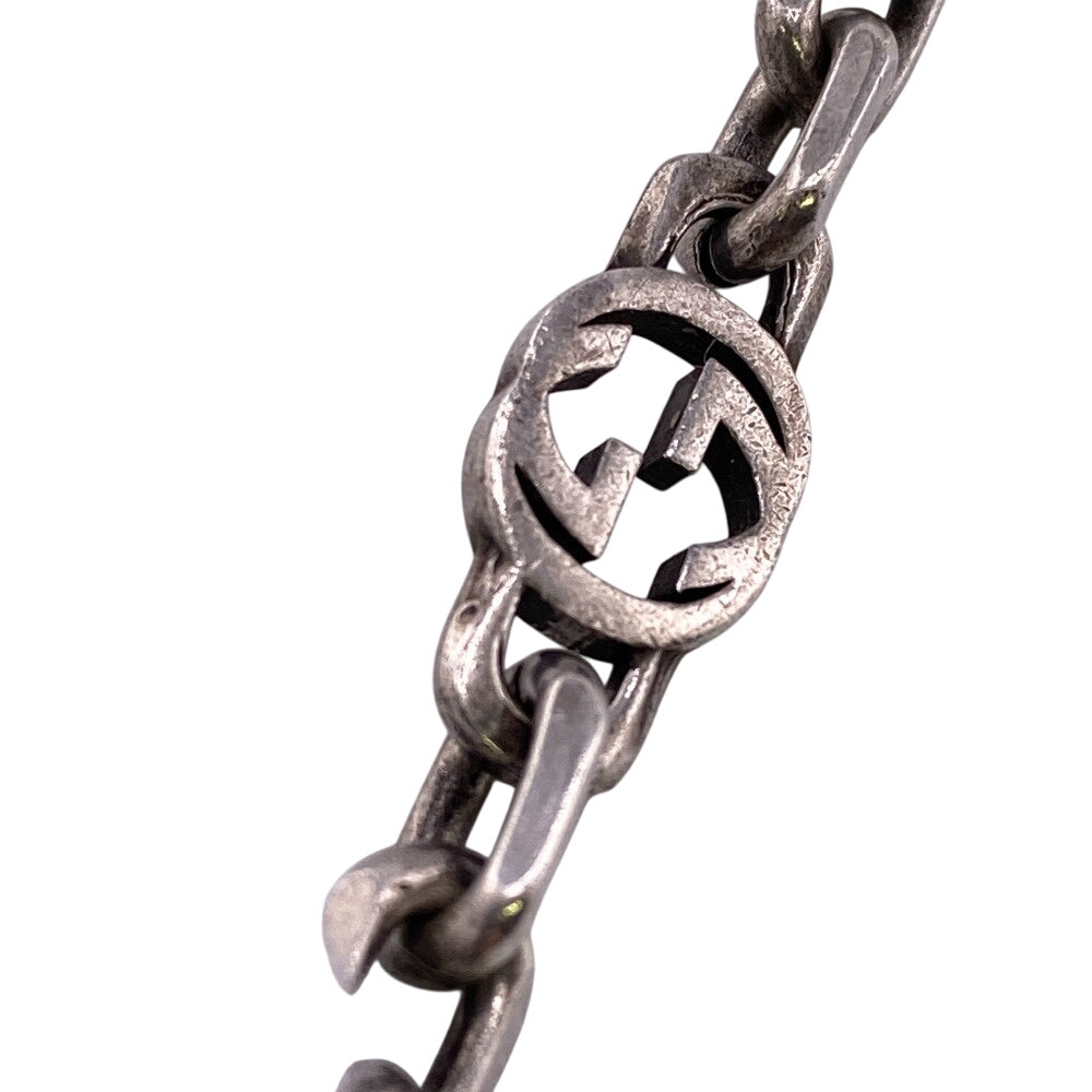 GUCCI Necklace Silver925 Silver Interlocking G