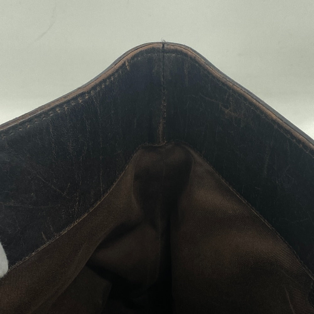 GUCCI Tote Bag 106251 Canvas, Leather Brown GG canvas Women Used