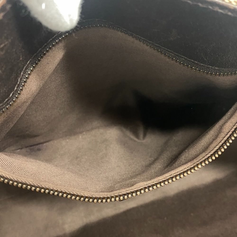 GUCCI Tote Bag 106251 Canvas, Leather Brown GG canvas Women Used