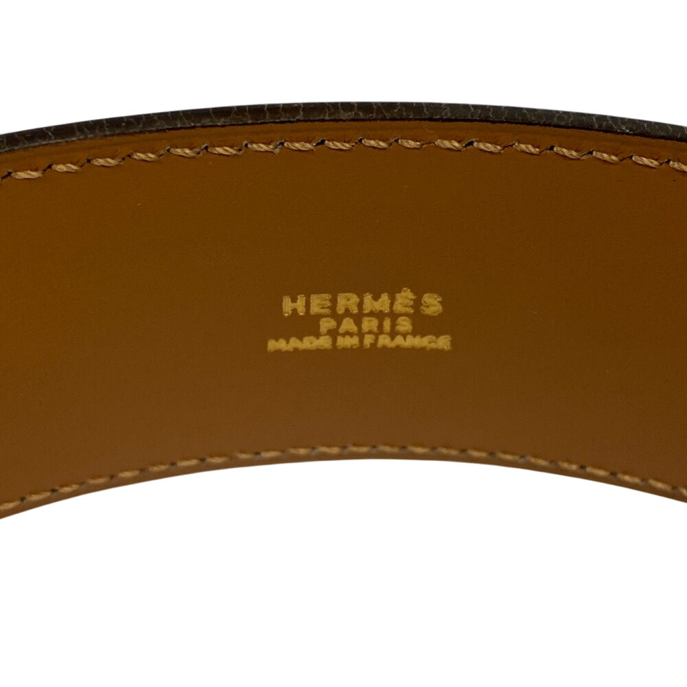 HERMES belt leather black Medor Cory Edssian Women(Unisex) Used