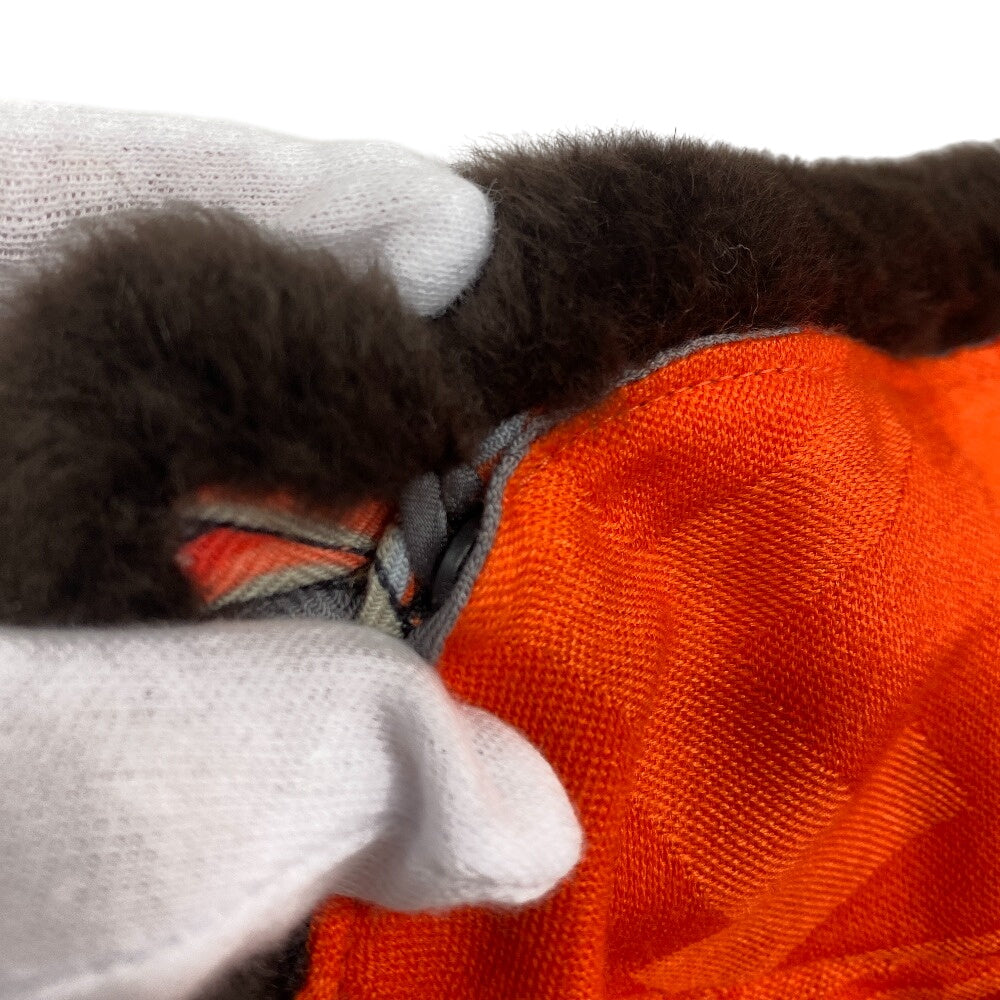HERMES Other accessories Cashmere, Silk multicolor fur Petit Ash