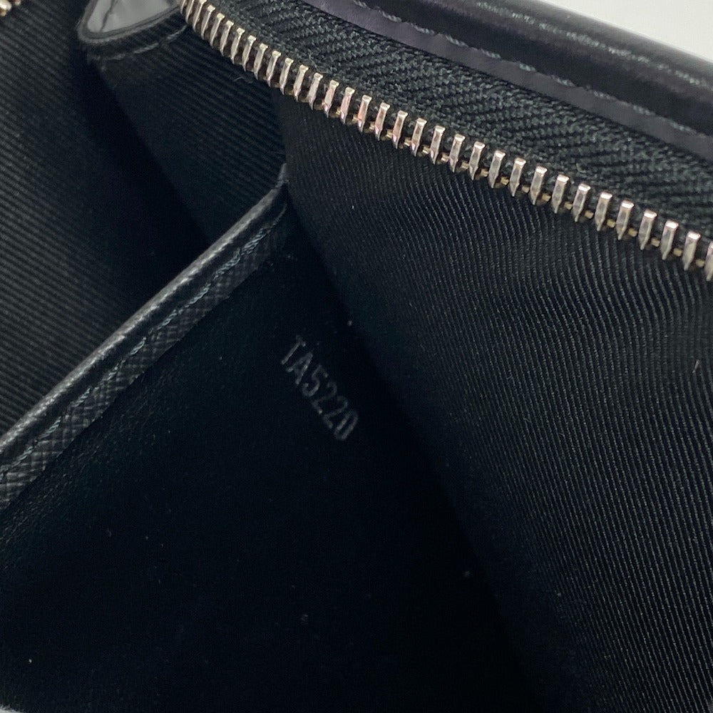 LOUIS VUITTON Clutch bag N41696 Patent leather black Pochette Damier Grafitte Voyage MM mens Used