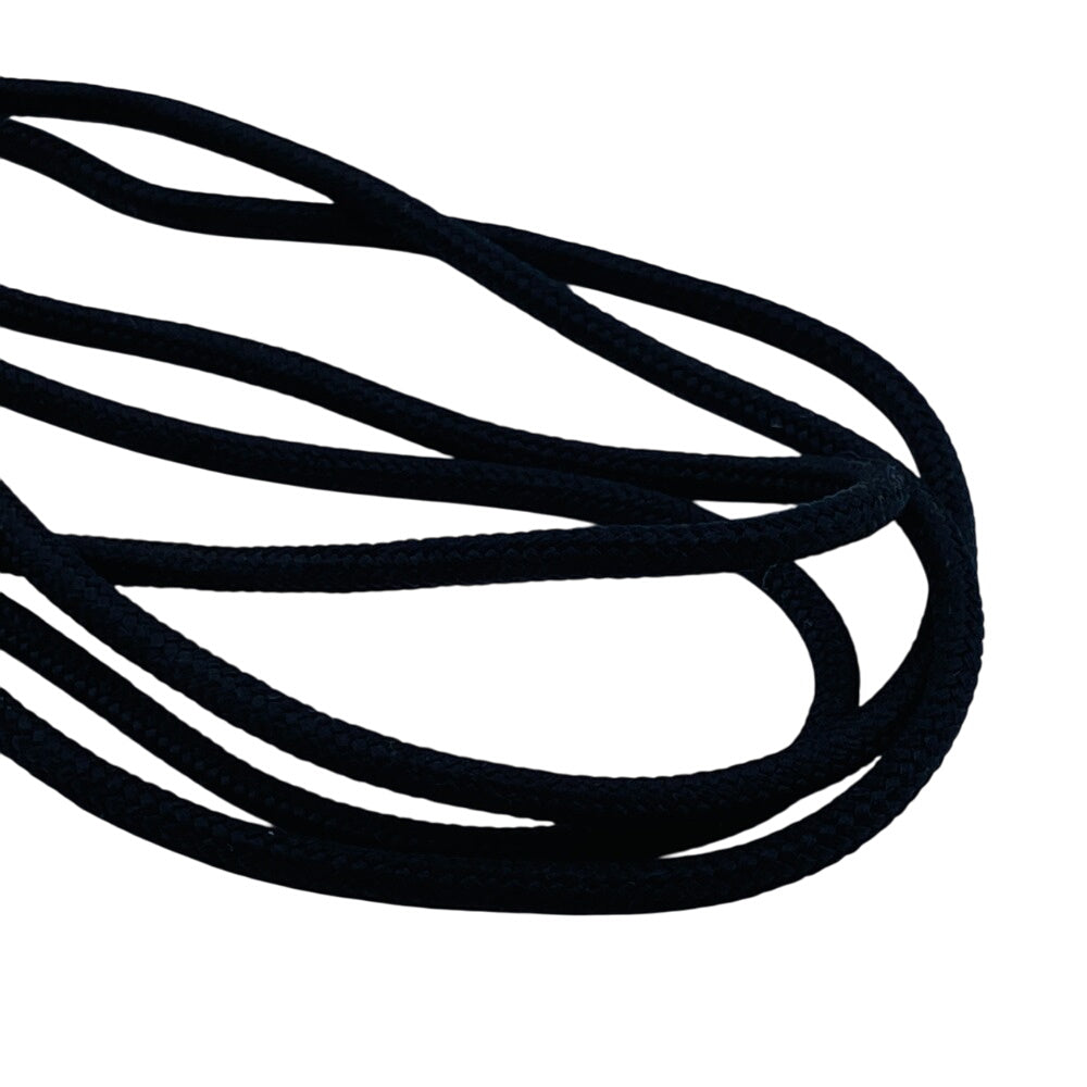 HERMES choker fabric black Chene Dunkle