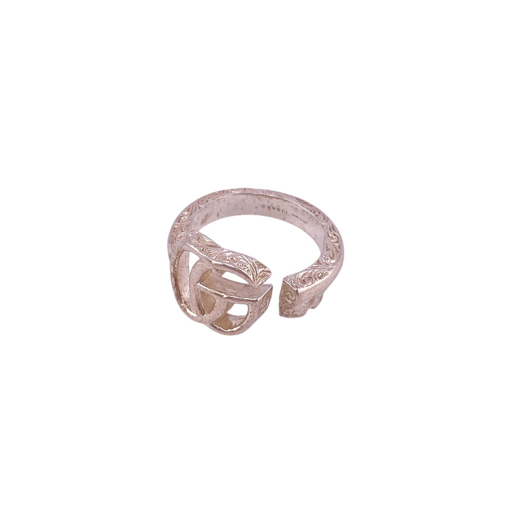 GUCCI Ring Silver925 Silver Double G Key ring