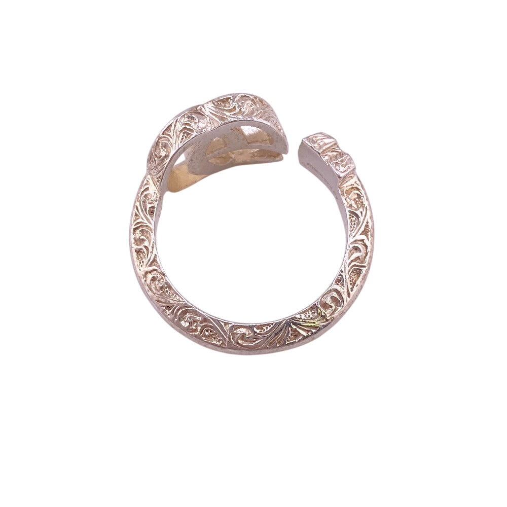 GUCCI Ring Silver925 Silver Double G Key ring
