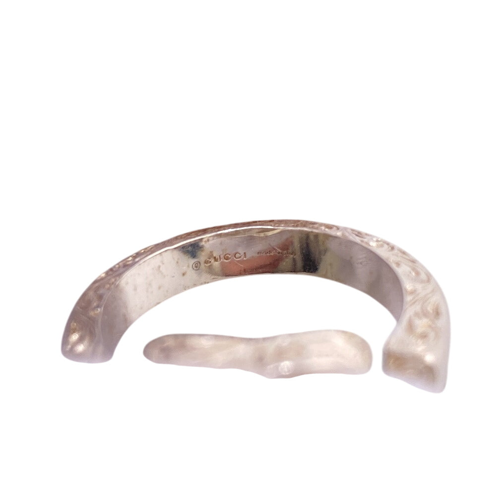 GUCCI Ring Silver925 Silver Double G Key ring